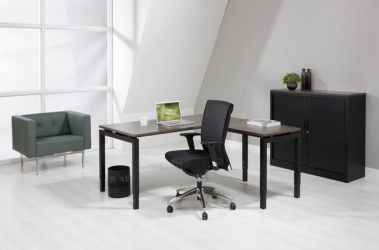 Aanbouwtafel 4Q-Black 120x60cm