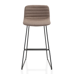 Barstool 609T in bouclé stoffering
