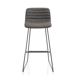 Barstool 609T in bouclé stoffering