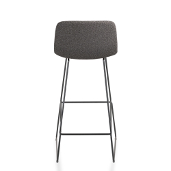 Barstool 609T in bouclé stoffering