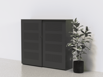 Akoestische schuifdeurkast 159 cm hoog (4 OH)