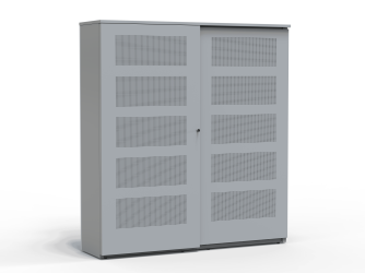 Akoestische schuifdeurkast 194 cm hoog (5 OH)