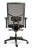 Bureaustoel zwart stof / zwart mesh 57133