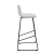 Barstool 609T in bouclé stoffering 69775