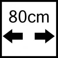 80cm