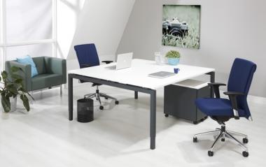 Bureau- vergadertafel  N-Aro Line Antra 160x160cm