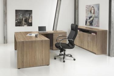 L-Bureau Manager 210x210cm + ladeblok