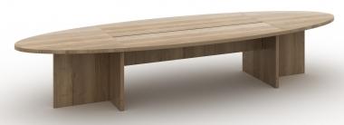 Manager ovale tafel 420x138cm Halifax