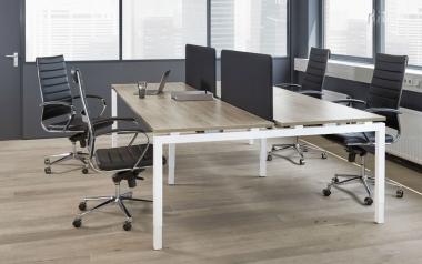 Bench werkplek 4Q White 360x165cm 