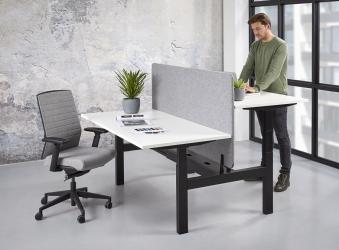 Zit/sta duo Premium elektrisch 2 x (140x80 cm) 