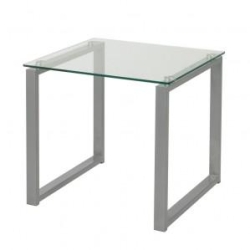 Salon tafel klein glas