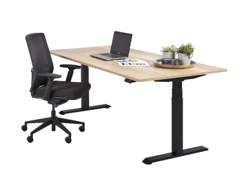 Zit/sta enkel Premium elektrisch 160x80 cm