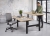 Zit/sta duo Business elektrisch 2 x (180x80 cm) 47591