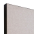 Akoestische tussenwand t.b.v. duo bench met aluminium kader (5 cm dik) incl. magneet set t.b.v. montage 71731