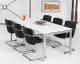 Bureau- vergadertafel N-Aro Line Alu 200x100cm